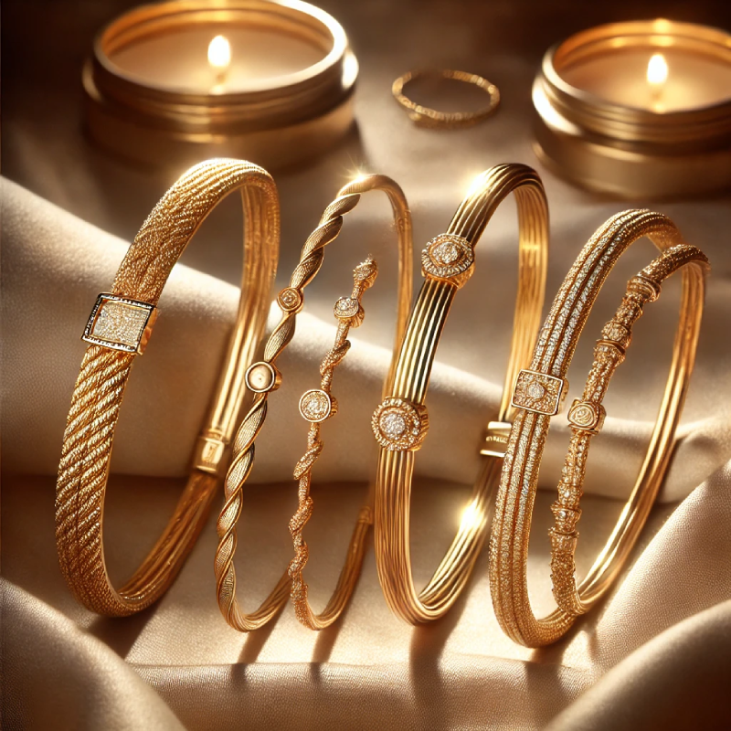 Gold collection Lysera's bracelet, the Gold Collection